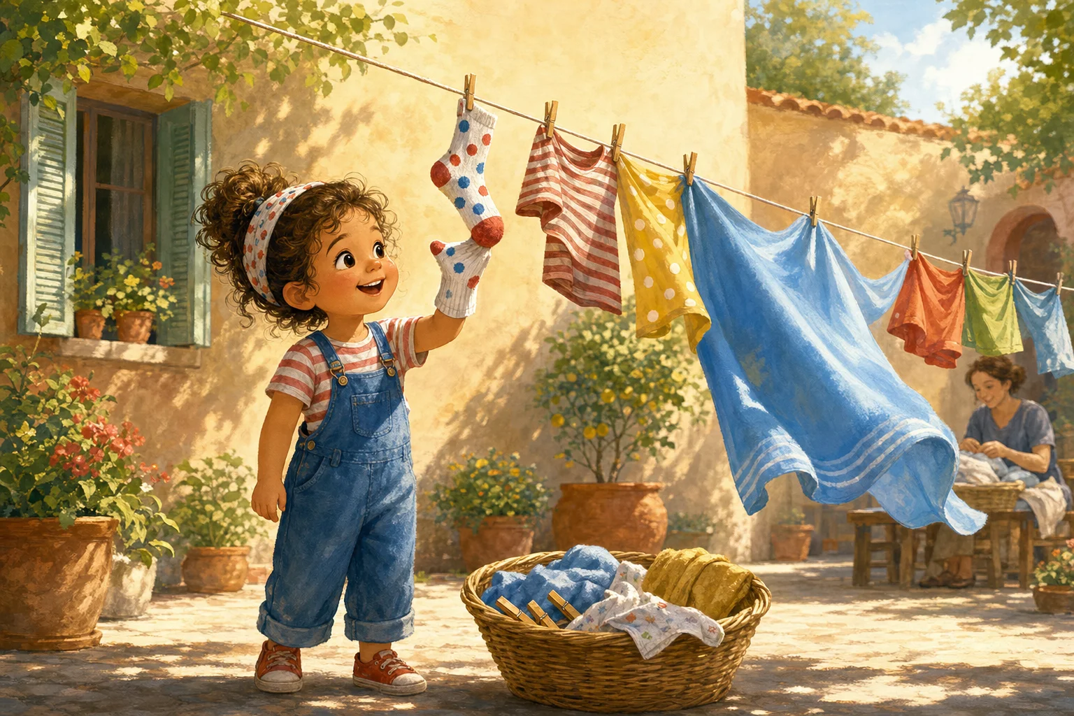 Lina's Little Laundry Line